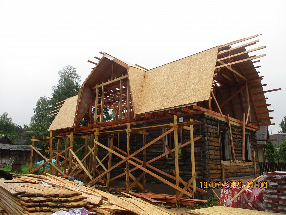 Реконструкция дома Мга 2